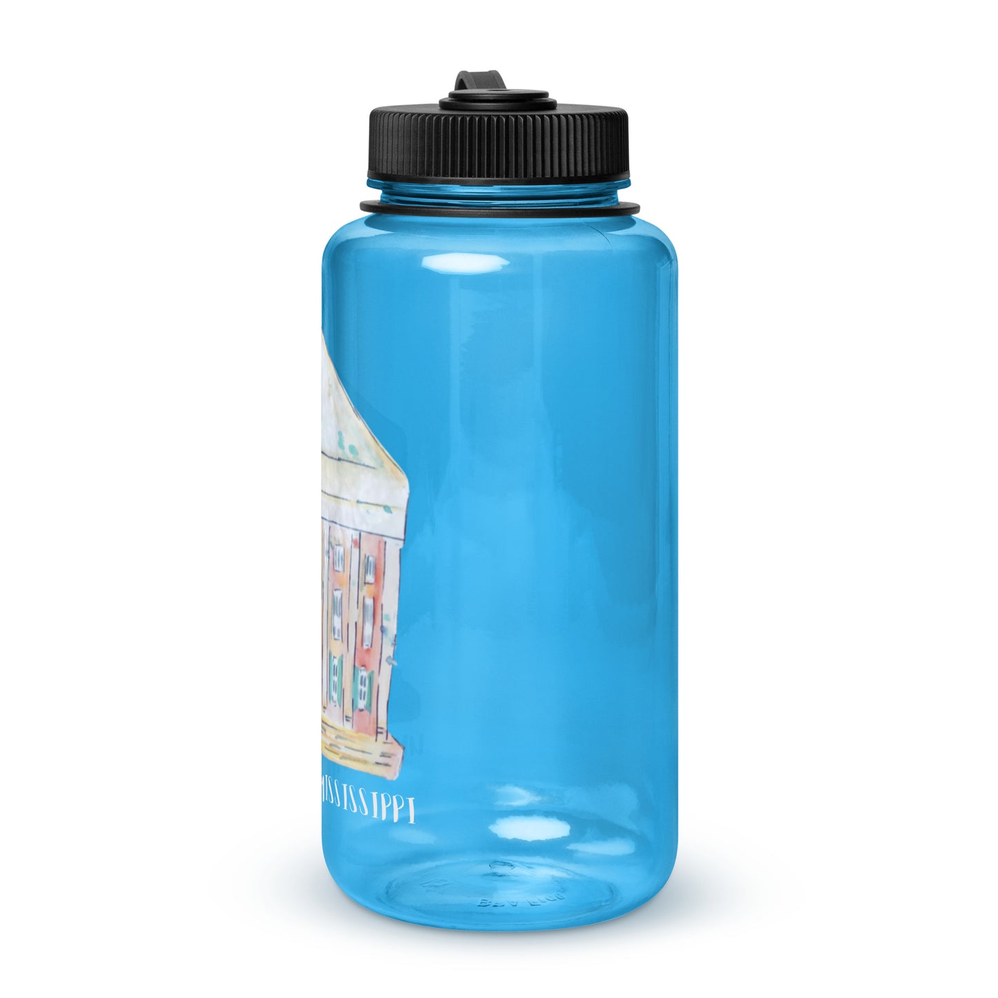 Ole Miss Lyceum Plastic Water Bottle