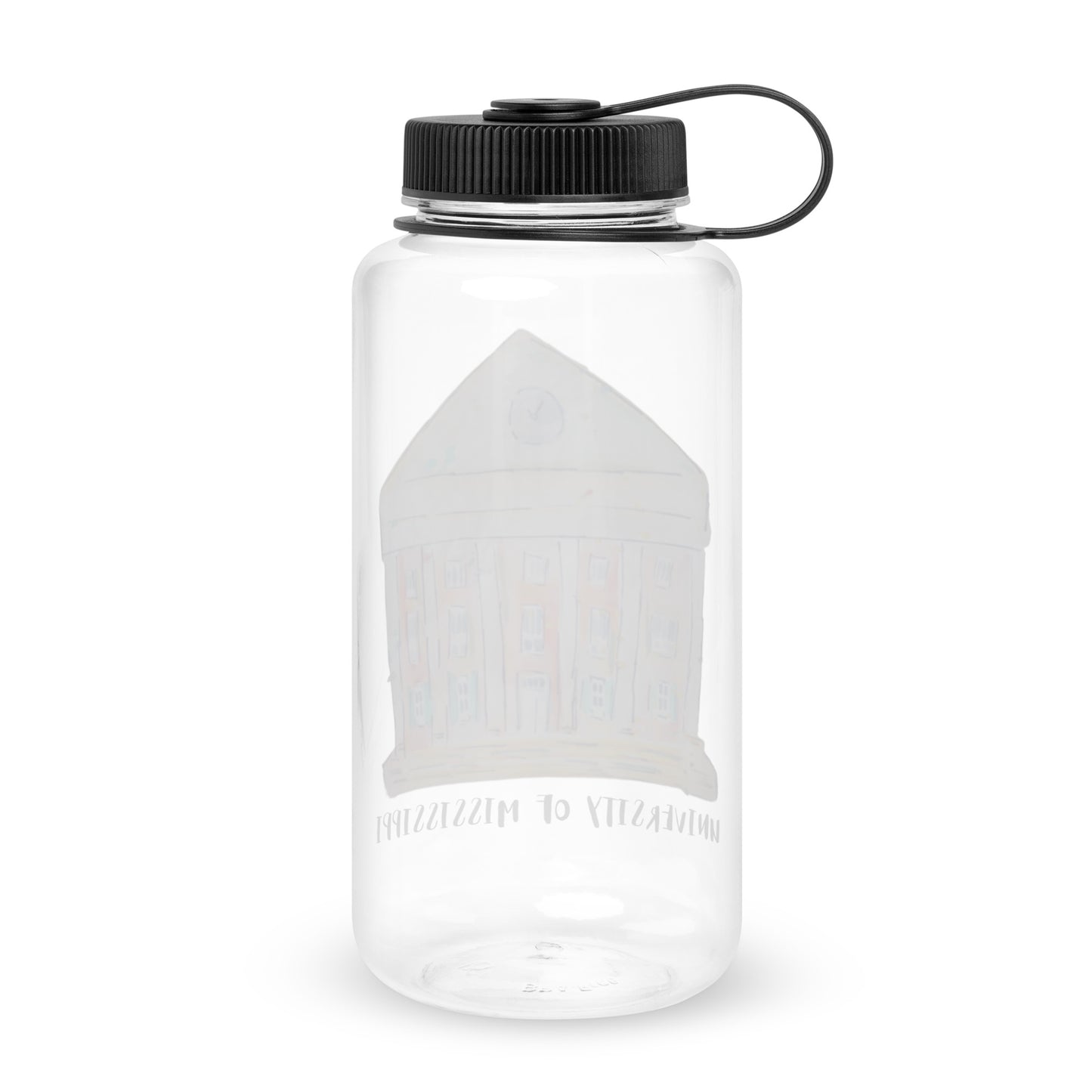Ole Miss Lyceum Plastic Water Bottle