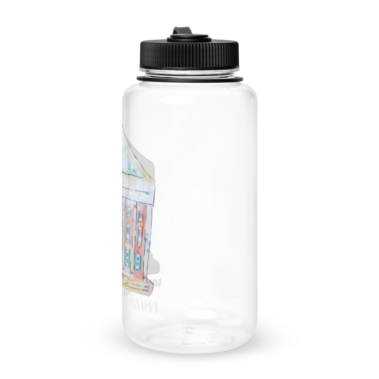 Ole Miss Lyceum Plastic Water Bottle