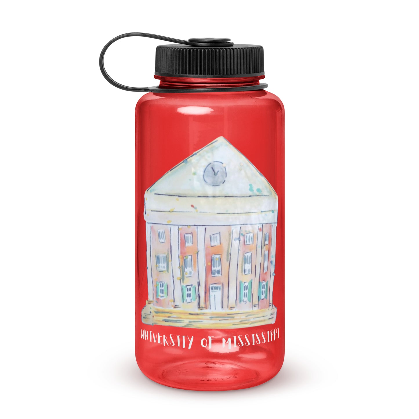 Ole Miss Lyceum Plastic Water Bottle