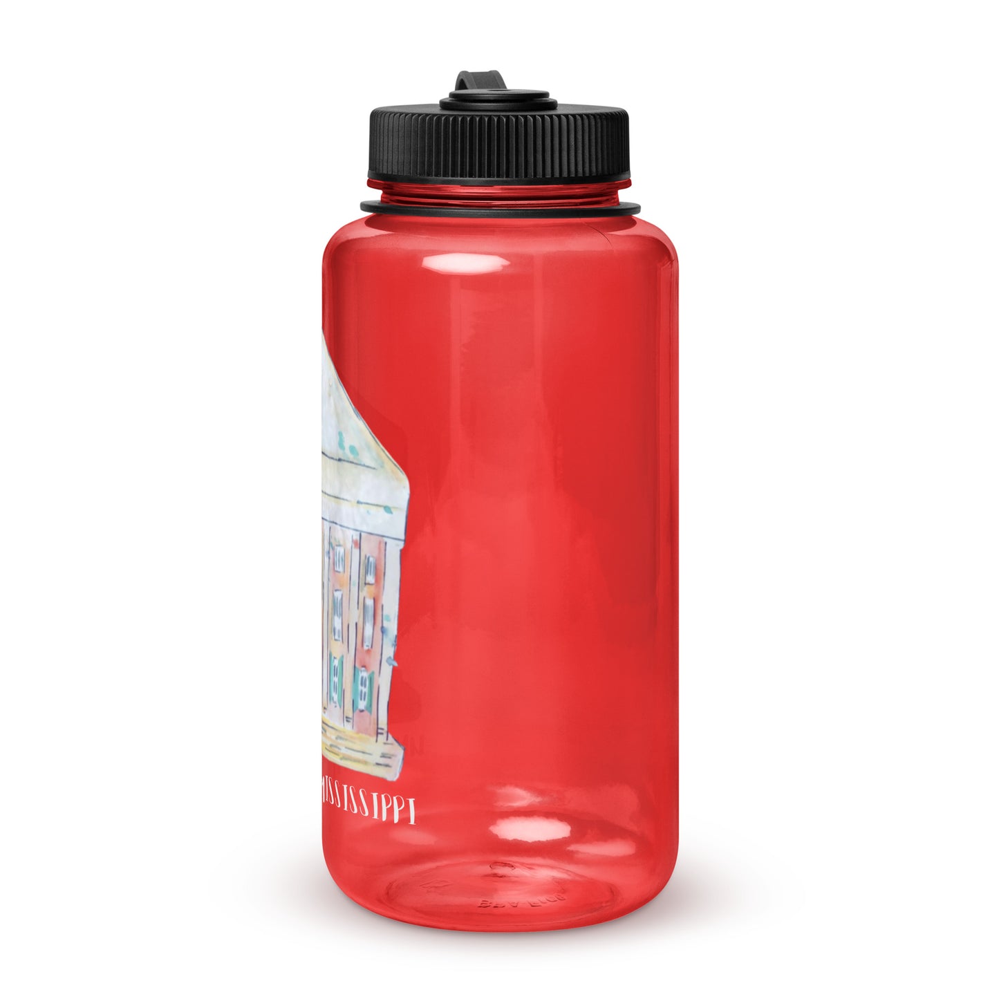 Ole Miss Lyceum Plastic Water Bottle